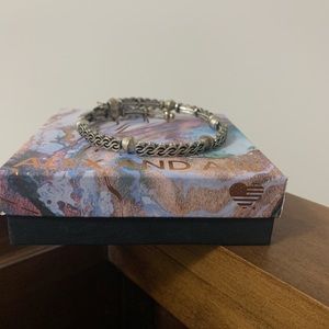 Alex and Ani silver bracelet